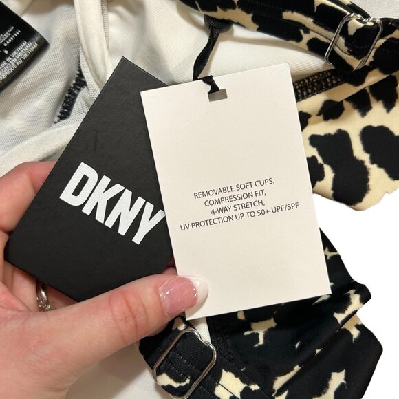 NWT Women's DKNY One Piece Swimsuit - Picture 6 of 6